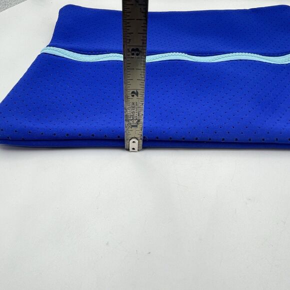 Weight Watchers Women's Zippered Shoe Bag 13"X11" Blue - Picture 9 of 11